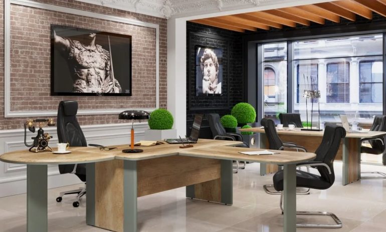 Цветовые решения и дизайн офисной мебели для поддержания корпоративного духа