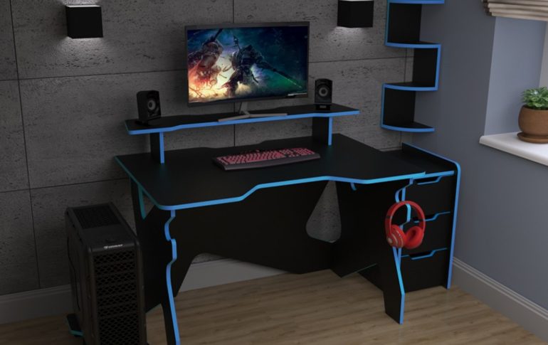 Игровой стол для маленькой комнаты: как собрать удобный геймерский уголок на 2 кв. метрах